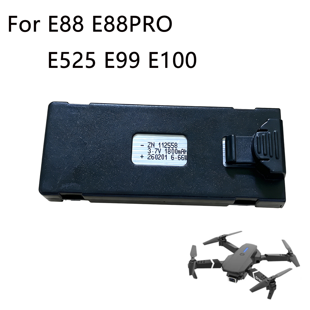 E88 Drone Battery 3.7V 1800mAh - Eachine Drone E58 评论和价格