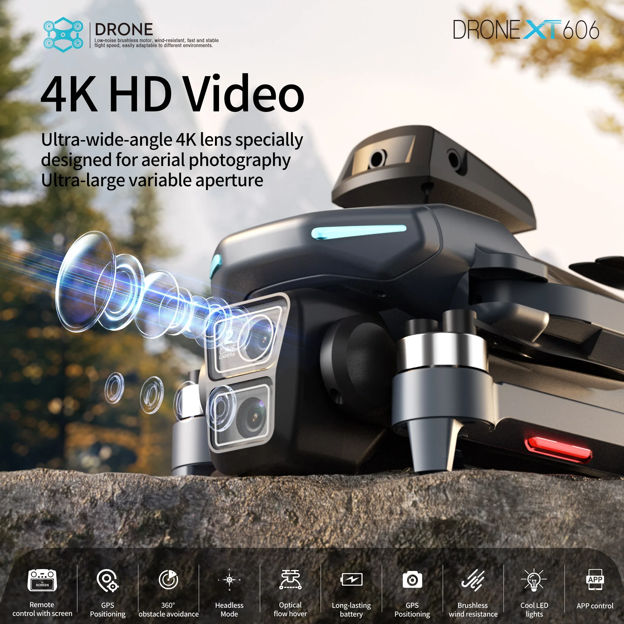Original XT606 MAX GPS Drone 4 - Drone Gps Mount 评论和价格