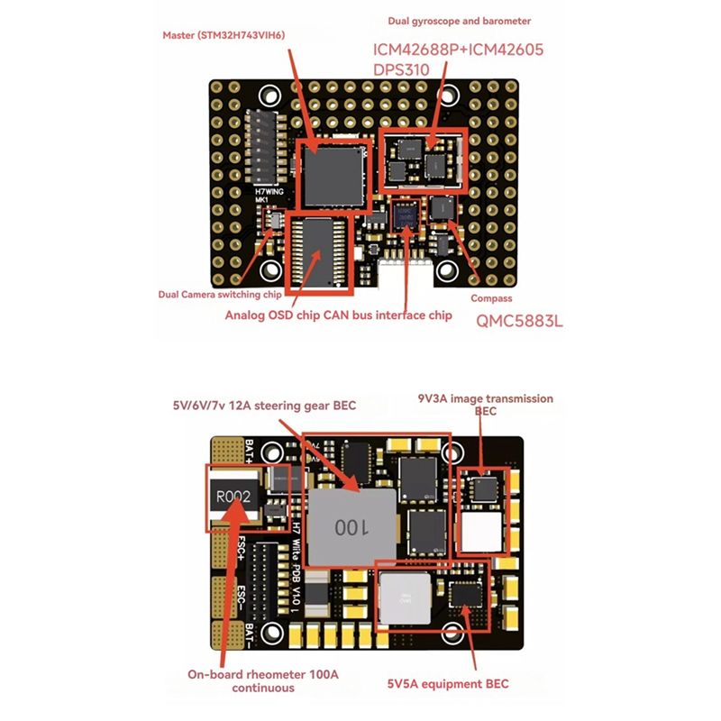 H7wlite MK1 H7 Flight Controll - Drone Compass 评论和价格