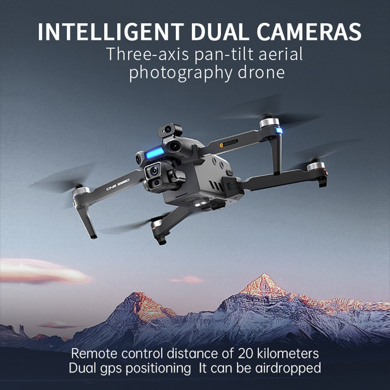 2026 New 8K Dual Camera Drone  - Drone Gps Mount 评论和价格