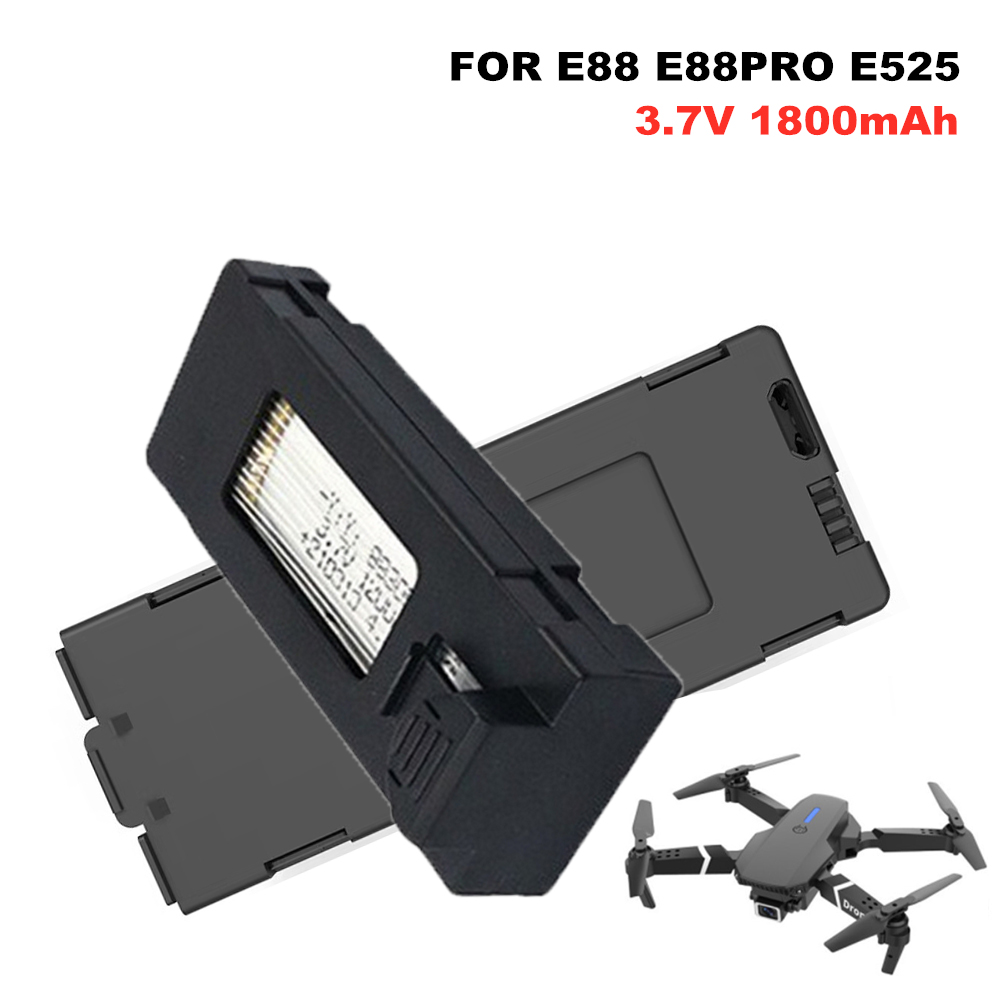 E88 Drone Battery 3.7V 1800mAh - Eachine Drone E58 评论和价格