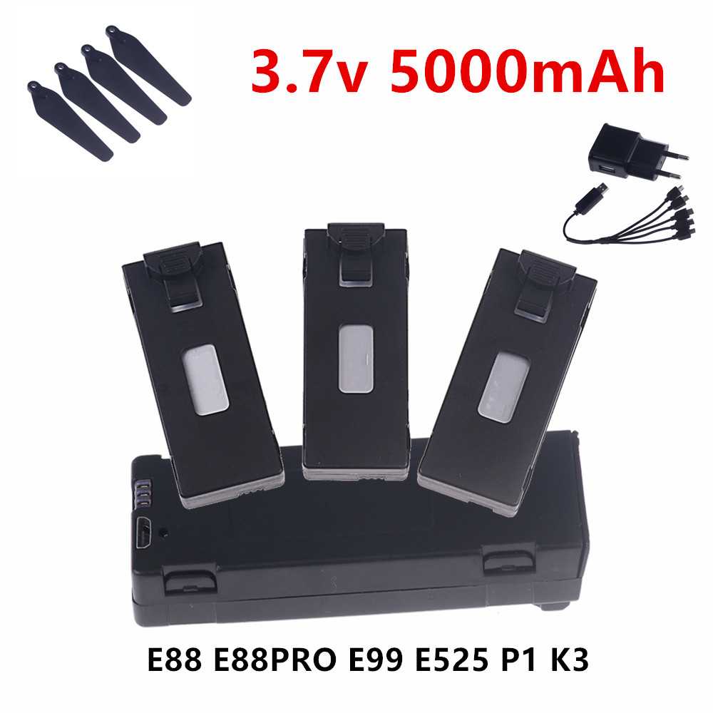 3.7V Battery For E88 E88PRO E9 - Eachine Drone E58 评论和价格