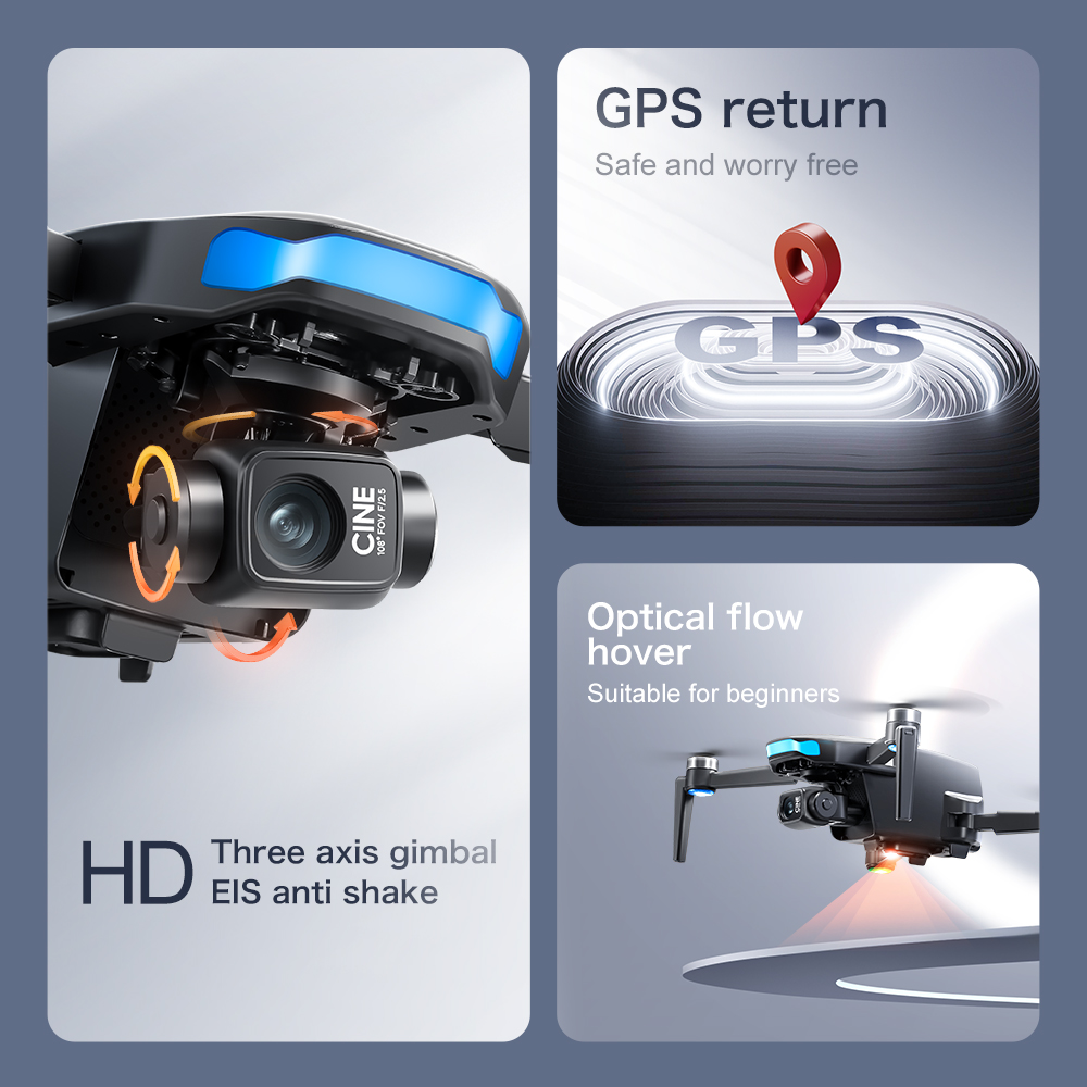 Original S-X1 GPS Drone 8KHD p - Drone Gps Mount 评论和价格