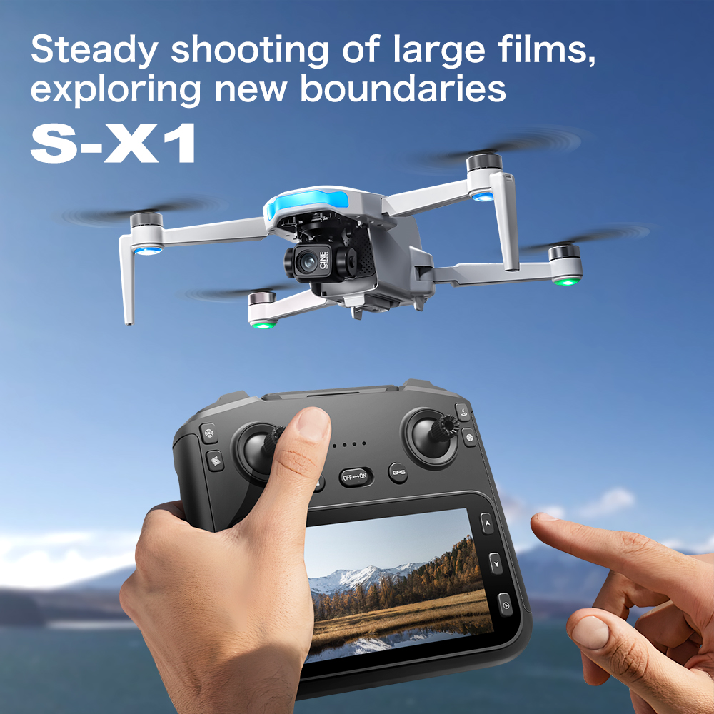 Original S-X1 GPS Drone 8KHD p - Drone Gps Mount 评论和价格
