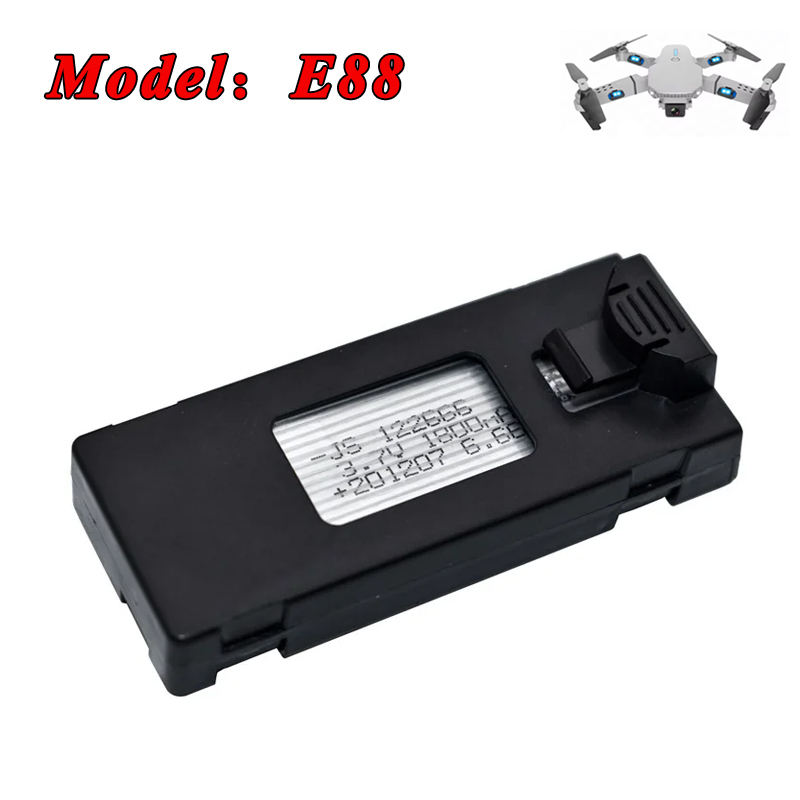 3.7V 1200mAh 1800mAh Lipo Batt - Eachine Drone E58 评论和价格