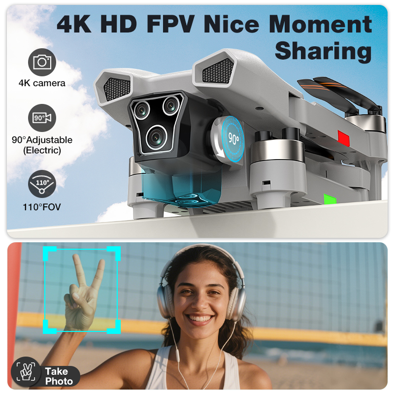 NEW Hot L017 Pro Drone Brushle - Drone Gps Mount 评论和价格