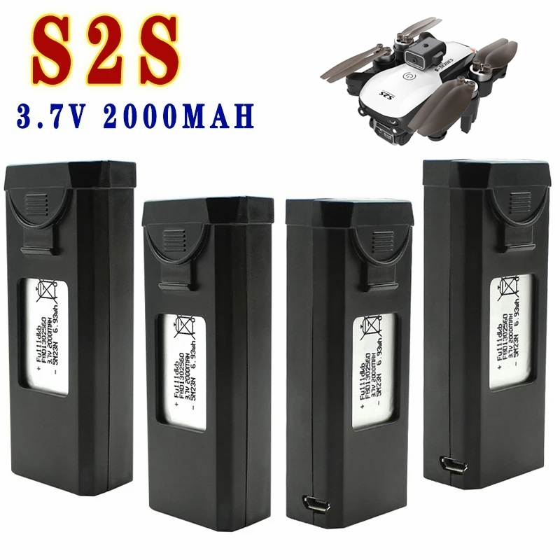 Battery For S2S Drone 3.7V 200 - Eachine Drone E58 评论和价格
