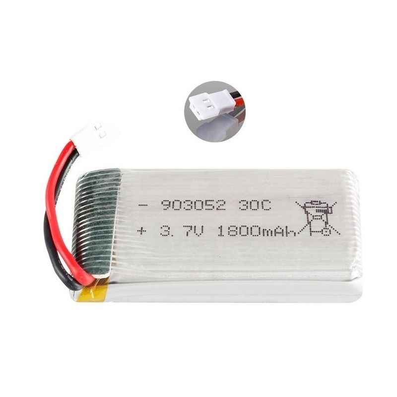 Upgrade 3.7v 1800mAh Lipo Batt - Eachine Drone E58 评论和价格