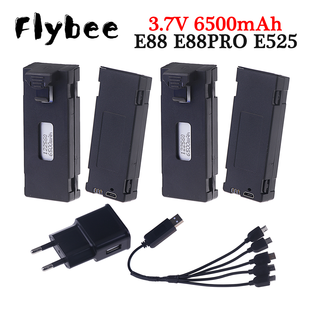 Rechargeable 3.7V 6500mAh Batt - Eachine Drone E58 评论和价格